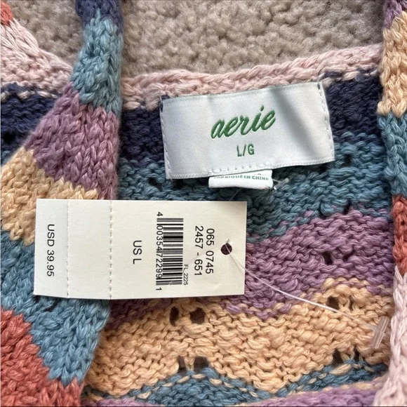 Aerie crochet knit tank top - Picture 5 of 5